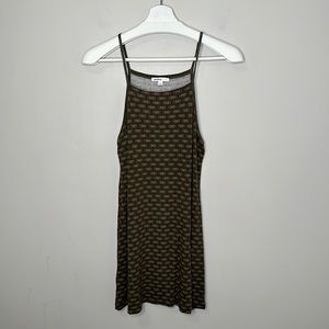 Subdued Spaghetti Strap Printed Sundress